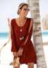 Long Sleeve Beach Dress